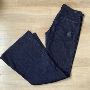 7 For All Mankind Bell Bottom dark Denim Size 31